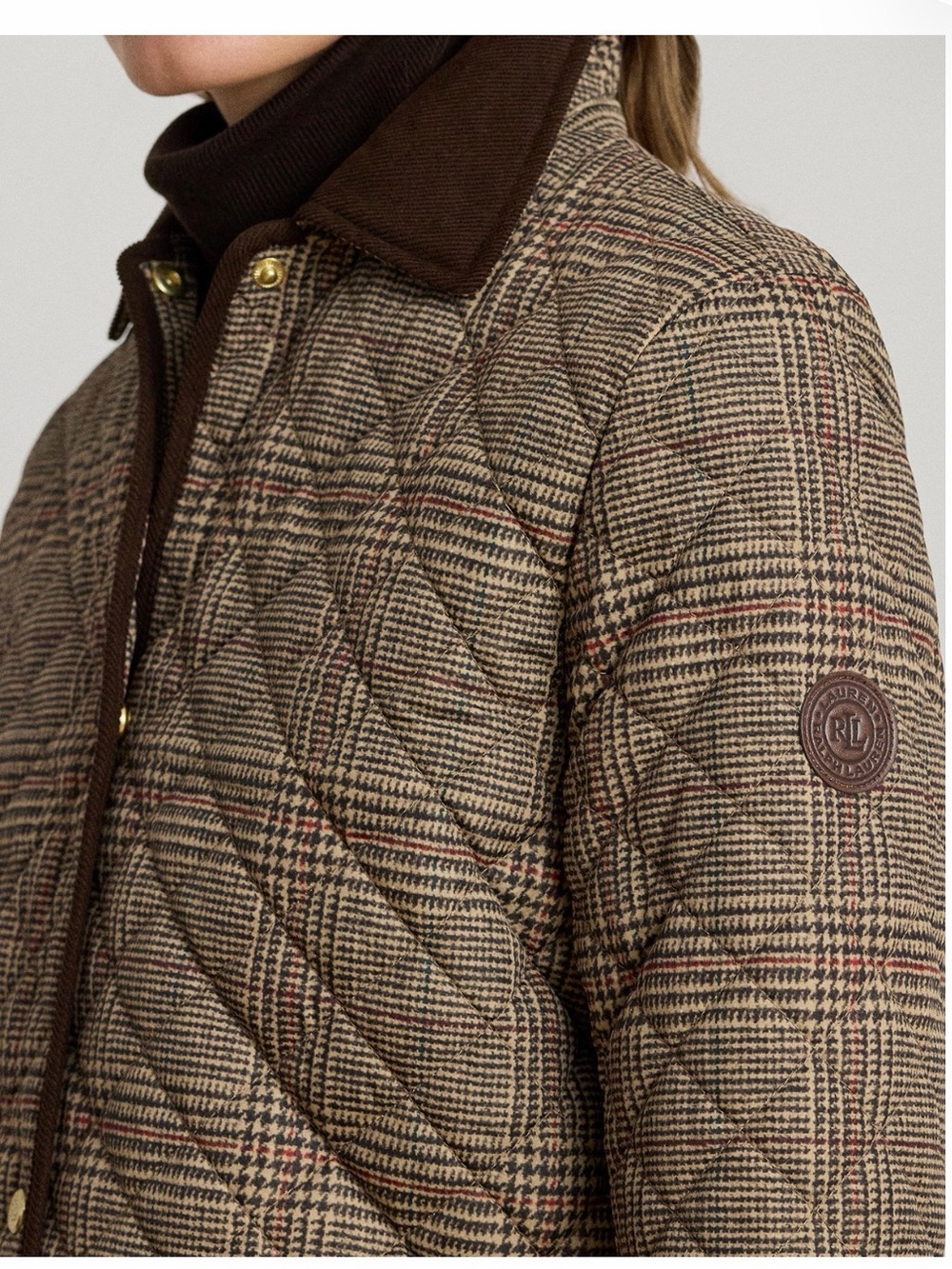 Ralph Lauren Plaid Barn Coat- NWOT - Picture 2 of 8